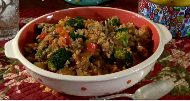 Leftover Brown Rice Stir-Fry