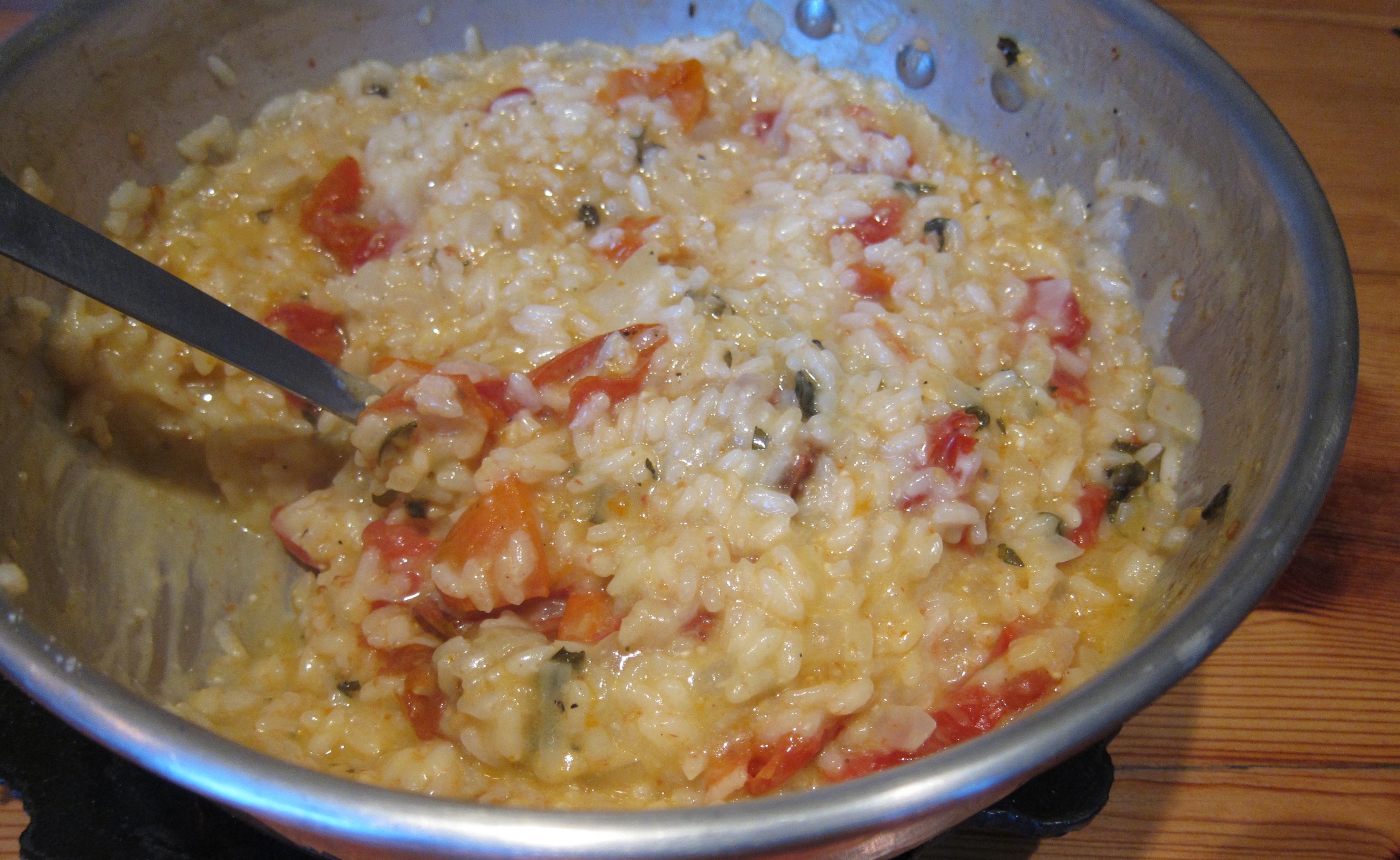 Roasted Tomato Risotto