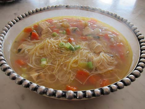 Carol Way’s Asian-style Chicken Soup