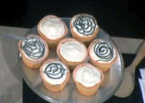 Cobweb Cupcakes