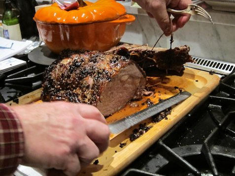 Herb-Crusted Rib Roast