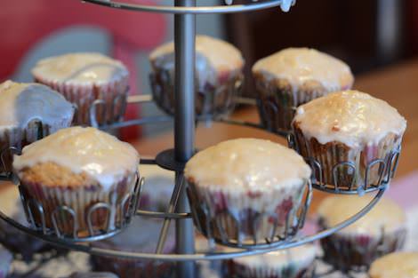 Lemon-Glazed Gluten Free Cupcakes