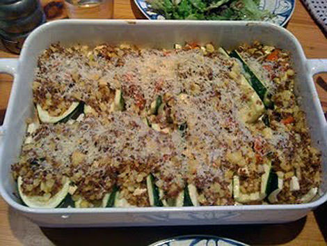 Stuffed Zucchini