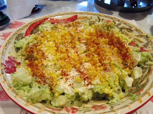 Garlic Scape Potato Salad