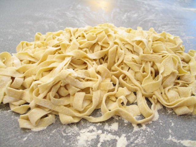 Homemade Fettuccini