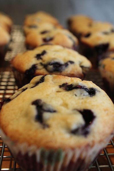 Mary Vaughn’s Blueberry Muffins
