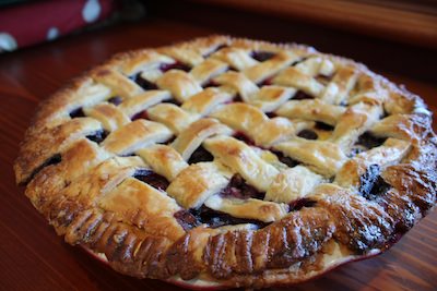 Scott Keough’s Blueberry Custard Pie